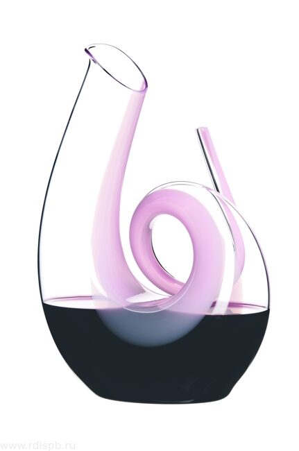 Декантер Riedel CURLY Pink /  КЁРЛИ Розовый 1400 ml.