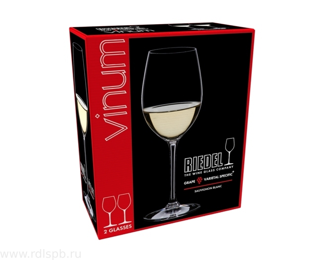 Набор бокалов 2 шт. Riedel VINUM Sauvignon Blanc / Винум Совиньон Блан 350 мл.